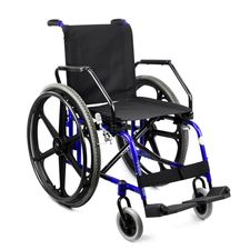 Cadeira-de-Rodas-Ligth-Free-Azul-Metalico